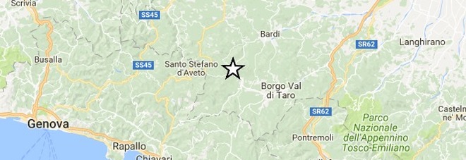 Terremoto, poco fa due forti scosse tra Genova, La Spezia e Parma: 