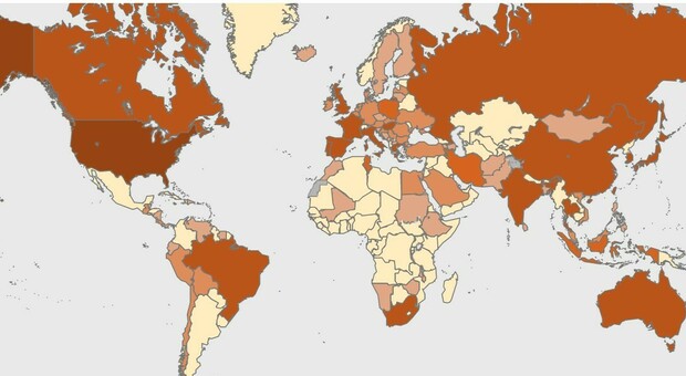 Covid, ecco i Paesi dove i tassi di mortalità sono aumentati di più durante la pandemia