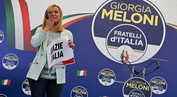Giorgia Meloni dopo la vittoria: «Dalle urne un'indicazione chiara: governo a guida Fratelli d'Italia»