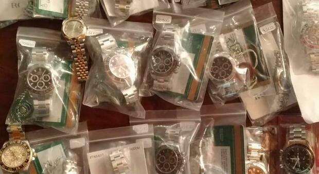 Importa orologi di lusso da Hong Kong e li rivende a prezzi "stracciati": smascherato gioielliere trevigiano