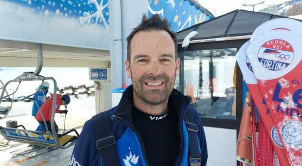 Denis Constantini, presidente dello Snowboard club Cortina