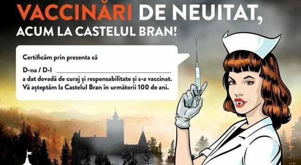 Vaccini, al Castello di Dracula in Transilvania Pfizer gratis (e una mostra sulla tortura in omaggio)