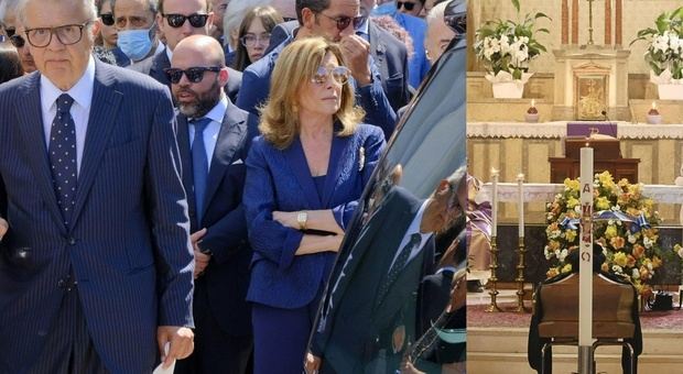 Venezia. Funerale di Niccolò Ghedini: presenti Casellati, Gianni Letta e Tajani. Niente Silvio Berlusconi, c'è Marina