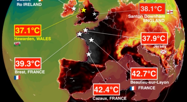 Caldo record in Europa, incendi e centinaia di morti. E in Italia il peggio deve ancora arrivare