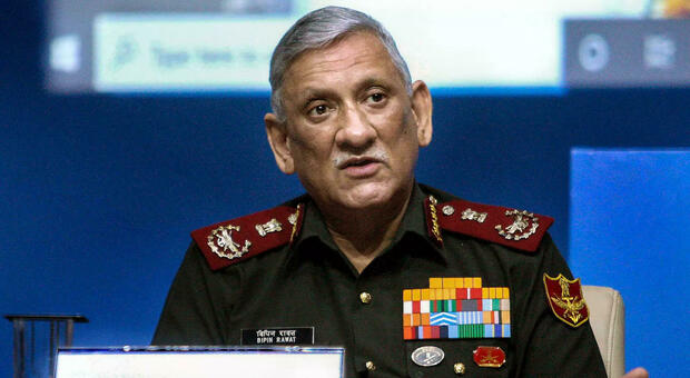 Il generale Bipin Rawat