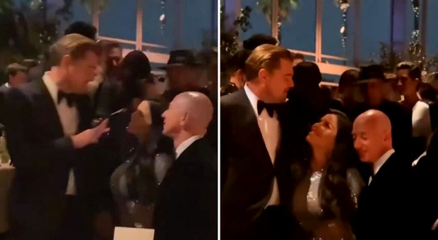 La fidanzata di Jezz Bezos flirta con DiCaprio. Il miliardario "minaccia" l'attore