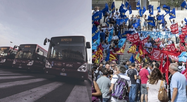 Roma, venerdì nero nella Capitale, sciopero dei trasporti: quali sono le linee a rischio