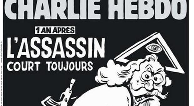 Charlie Hebdo, «L'assassino è ancora libero»: polemiche per la copertina dell’anniversario della strage