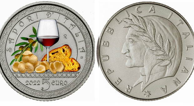 Zecca, presentata la collezione 2022: da Dante al Primitivo con le Orecchiette, le 17 monete che celebrano l'Italia