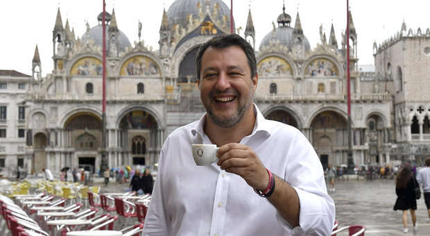 Matteo Salvini a Venezia