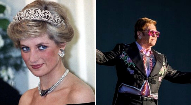 Lady Diana, svelate le carte segrete del funerale: «Buckingham Palace non voleva che Elthon John cantasse»