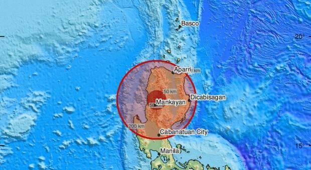 Terremoto nelle Filippine, scossa di magnitudo 6.5