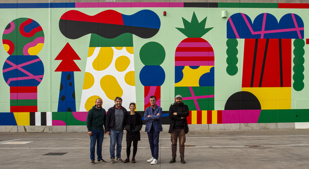 Progetto di street art The Wallà cresce e punta alla sostenibilità ambientale: la natura nel nuovo murales
