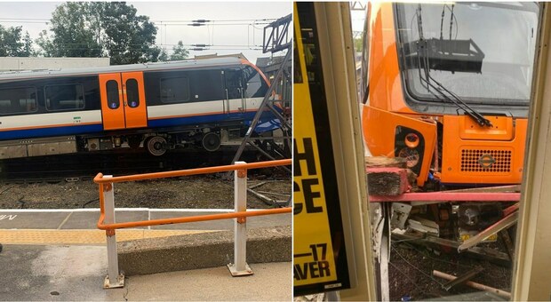 Incidente a Londra, treno si schianta contro la stazione: 2 feriti. «Stava per finire sul marciapiede»