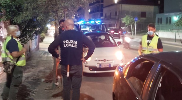 I controlli della polizia locale a Mestre