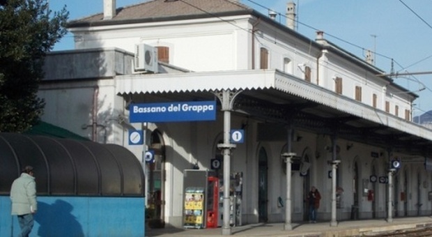 La stazione ferroviaria di Bassano