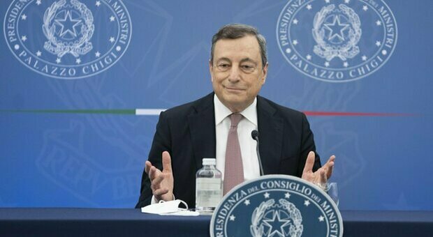Draghi: «Visto che bravi ministri che ho? Il mandato del governo è conseguire risultati»