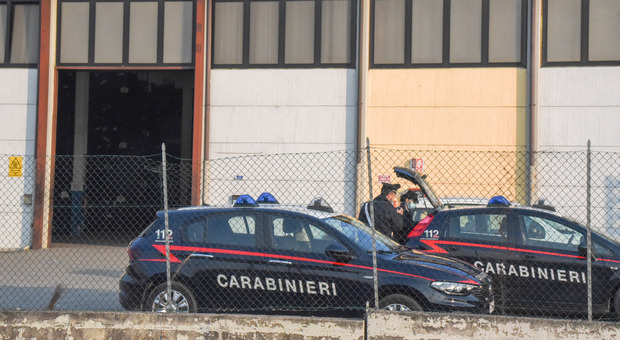 Vigonza, i carabinieri sul luogo dell'incidente mortale sul lavoro