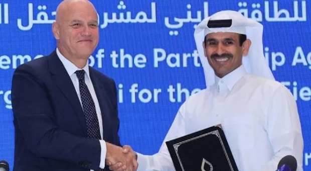 Eni entra nel più grande progetto al mondo di gas in Qatar: firmato l'accordo
