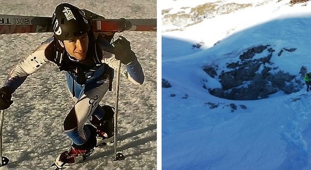 Ritrovato lo scialpinista disperso: era caduto in una profonda dolina carsica