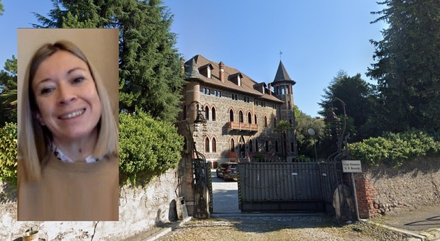 La "villa" sede della presidenza del Brocchi e la dirigente Martina Polo