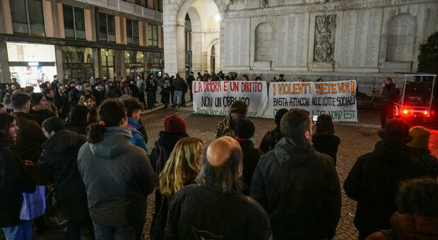 Padova, manifestazione in sostegno degli antagonisti indagati
