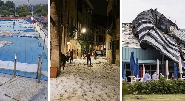Maltempo ad Asolo e nel Trevigiano: la notte da incubo e i danni per almeno 50 milioni di euro