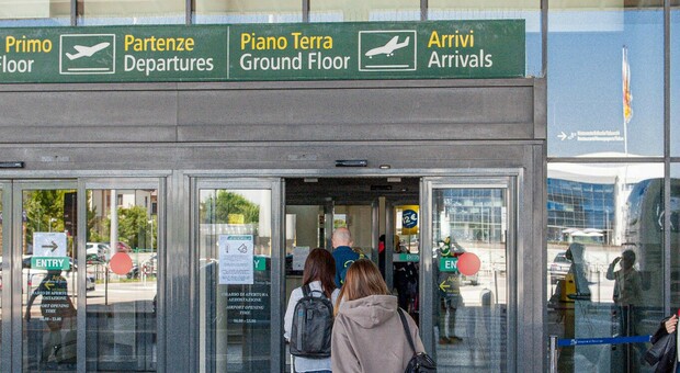 Aeroporto di Treviso dove sono stati trovati alimenti irregolari