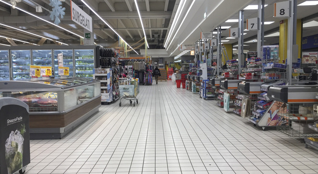 Supermercato durante il covid