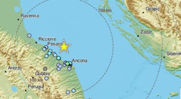 Terremoto oggi nelle Marche, nuova scossa di 4.0 sentita a Fano ed Ancona. «È stata molto forte»