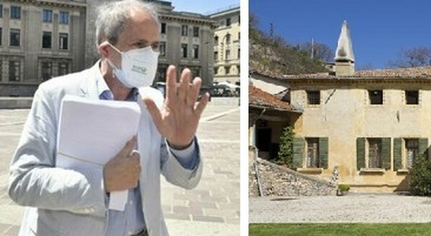 Andrea Crisanti compra la villa palladiana a Vicenza