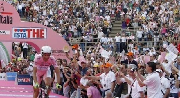 L'arrivo in Arena del Giro del 2019