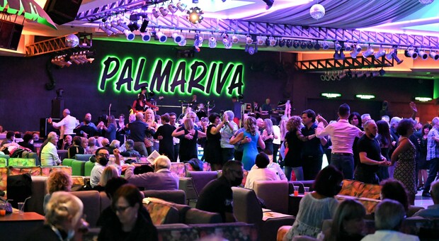 La maxi-discoteca Palmariva di Fossalta di Portogruaro