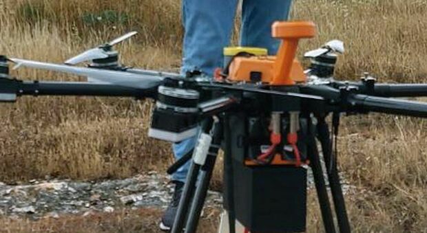 Uno dei droni che sarà presentato alla kermesse Drones Beyond, nell area della Fiera del Levante a Bari