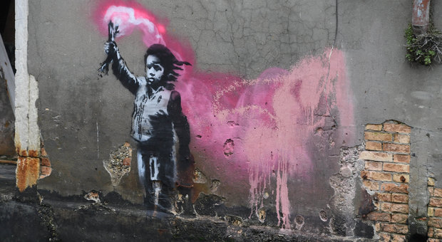 Il graffito di Banksy quadruplica il valore del palazzo di proprietà di avvocati