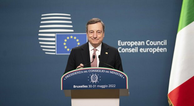 Gas, Draghi: «Ascoltata l Italia, ma ora debito comune. Segretario generale della Nato? Non sono interessato»