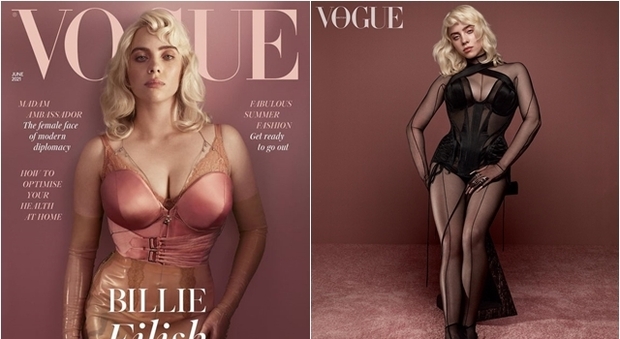 Billie Eilish "mai vista" sulla copertina di Vogue: «Faccio quello che mi pare»