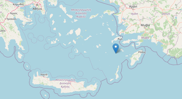Terremoto, allarme all'alba nelle isole del mar Egeo: scossa di magnitudo 5.2 avvertita anche in Turchia