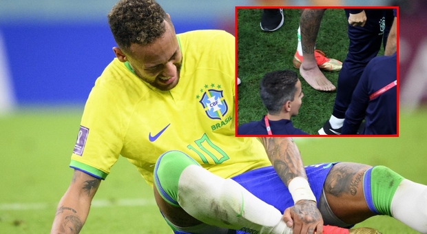 Neymar, lesione al legamento della caviglia: salta i gironi (ma è a rischio l'intero Mondiale)
