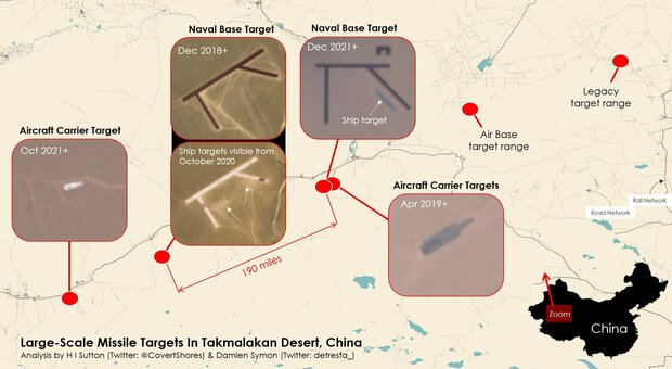 Cina, esercitazioni militari nel deserto: missili balistici per distruggere le navi. «Colpi killer per i nemici, armi altamente sofisticate»