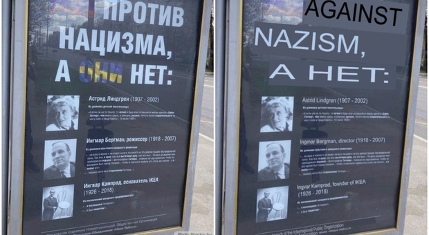 Russia, manifesti paragonano svedesi a nazisti. Stoccolma: «Inaccettabile»