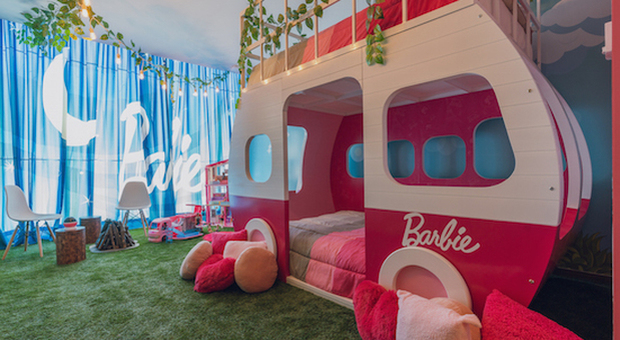 La suite di Barbie con il Dream Camper (© 2019 Hilton)