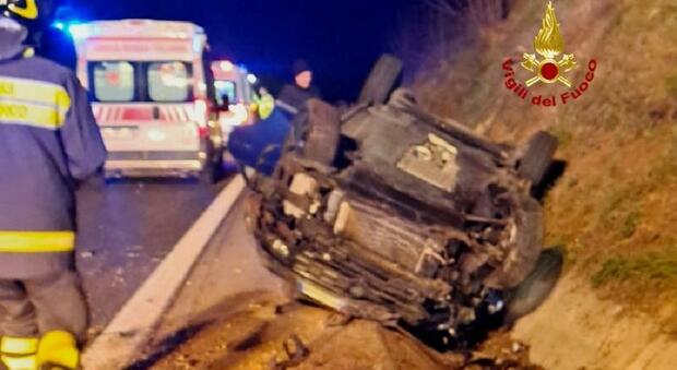 Incidente sulla superstrada Peschiera-Affi: