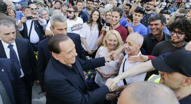 L'ultima visita a Pordenone di Silvio Berlusconi