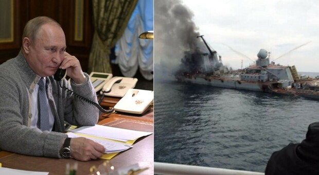 Putin muove la "Kammuna" salvare i segreti militari a bordo dell'incrociatore affondato Moskva