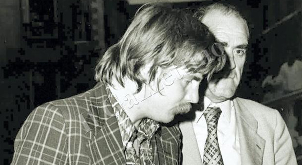 Riccardo Torta all'epoca del suo primo arresto nel 1973