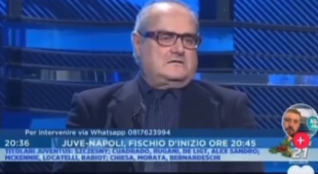 Terremoto a Napoli, il video di Bruscolotti è virale: faccia spaventata e senza parole in diretta tv