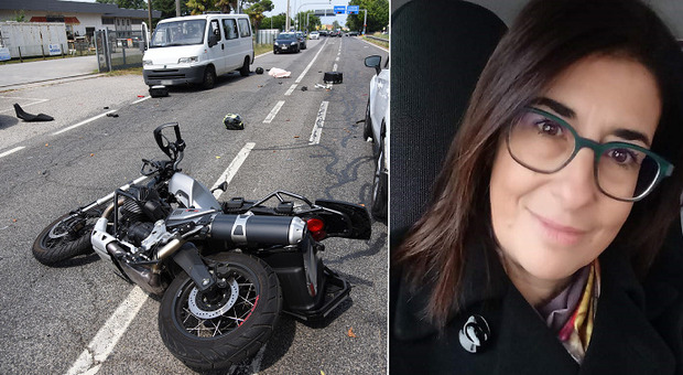 Morta nell'incidente con la moto in Feltrina