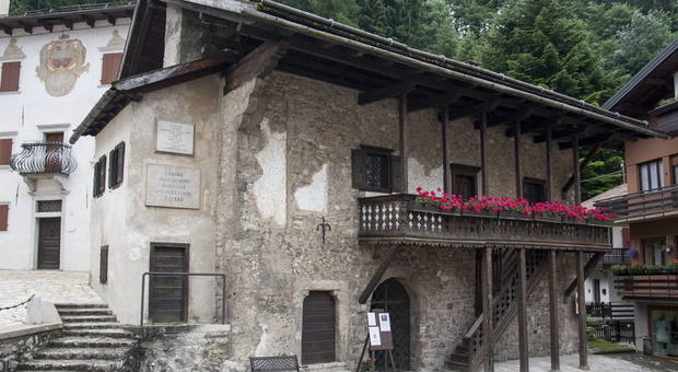 La casa di Tiziano a Pieve di Cadore