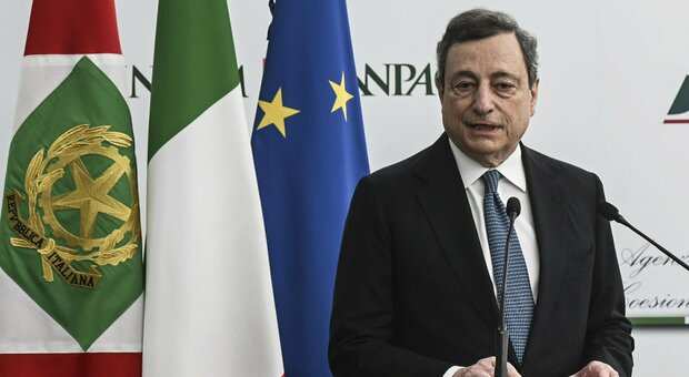 Draghi: «Il Mezzogiorno sarà il nuovo hub per gas e rinnovabili»